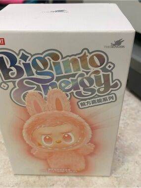 The Monsters Big Into Energy Plush Toy - Peach